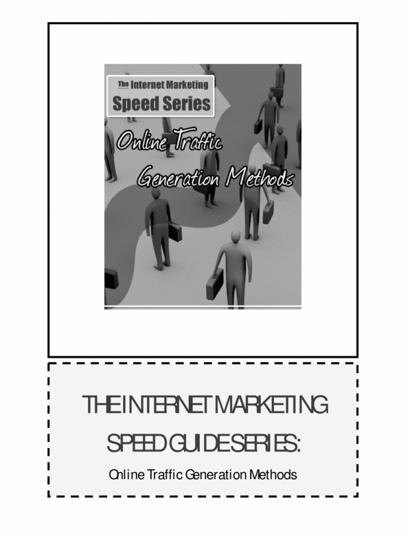 Product picture Online Traffic Generation Methods