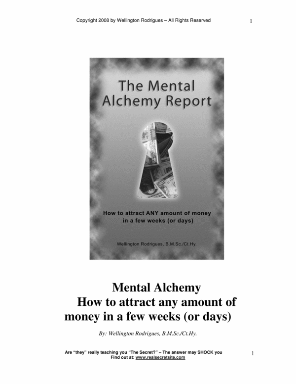 Product picture Mental Alchemy